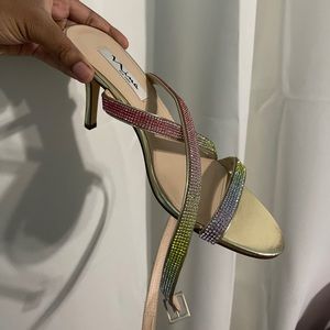 Rainbow Strappy heels 🌈